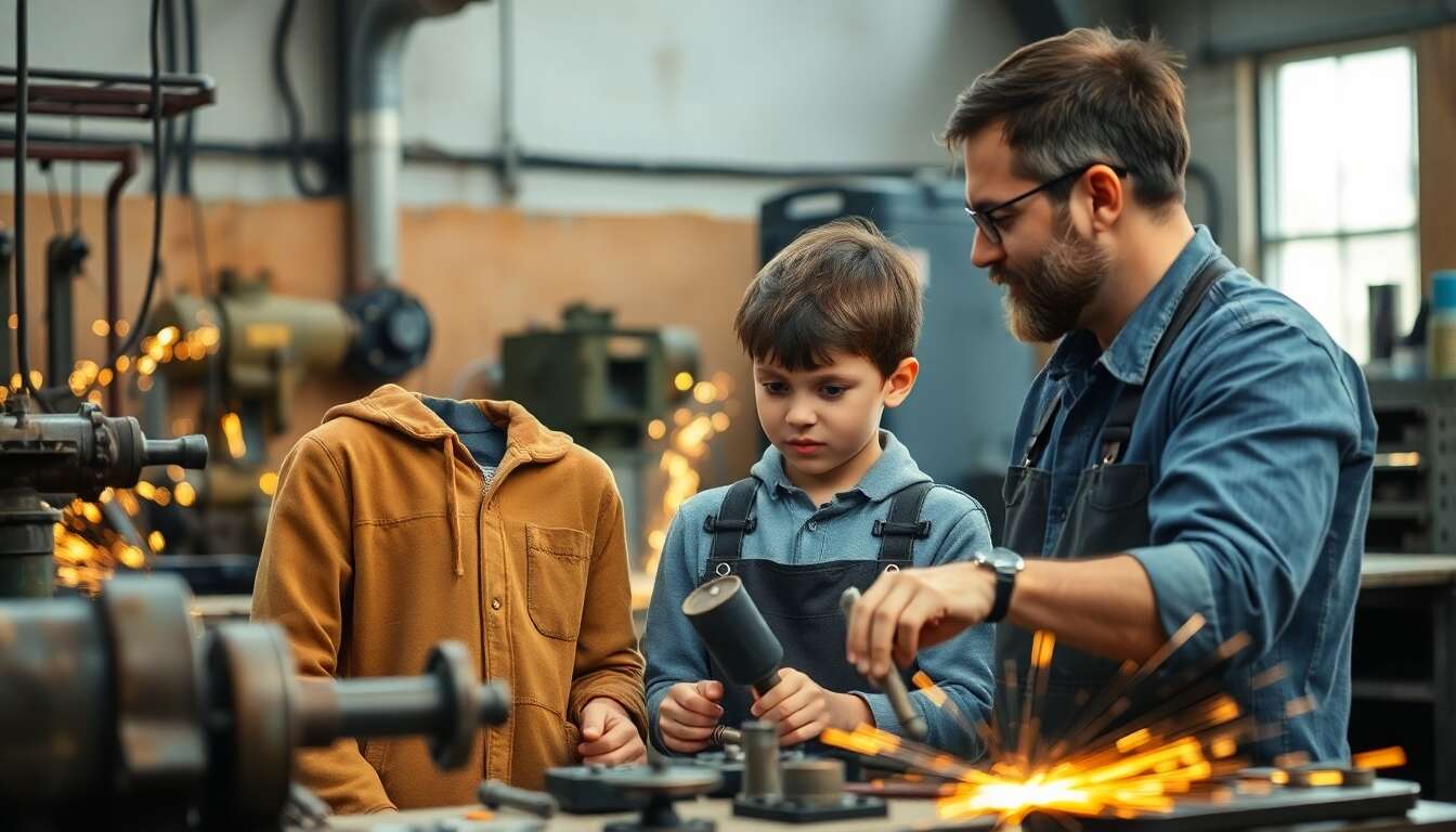 Découverte des métiers de la métallurgie pour les étudiants