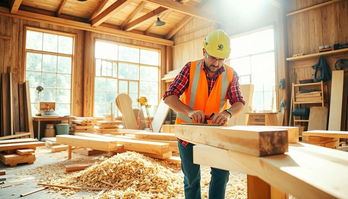 Techniques avancées pour réussir son bac pro charpente