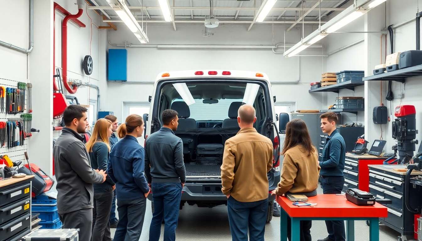 Outils essentiels pour le bac pro maintenance des véhicules option B véhicules de transport routier.