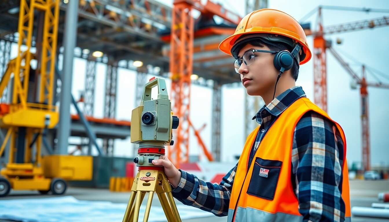 Outils nécessaires dans le cadre du Bac pro travaux publics.