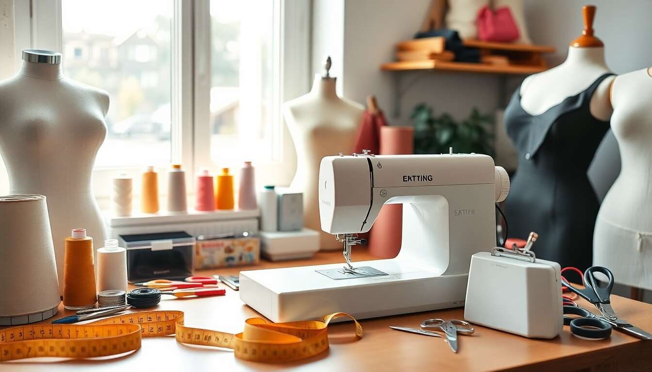 Outils indispensables : équipements pour étudiants en bac pro couture