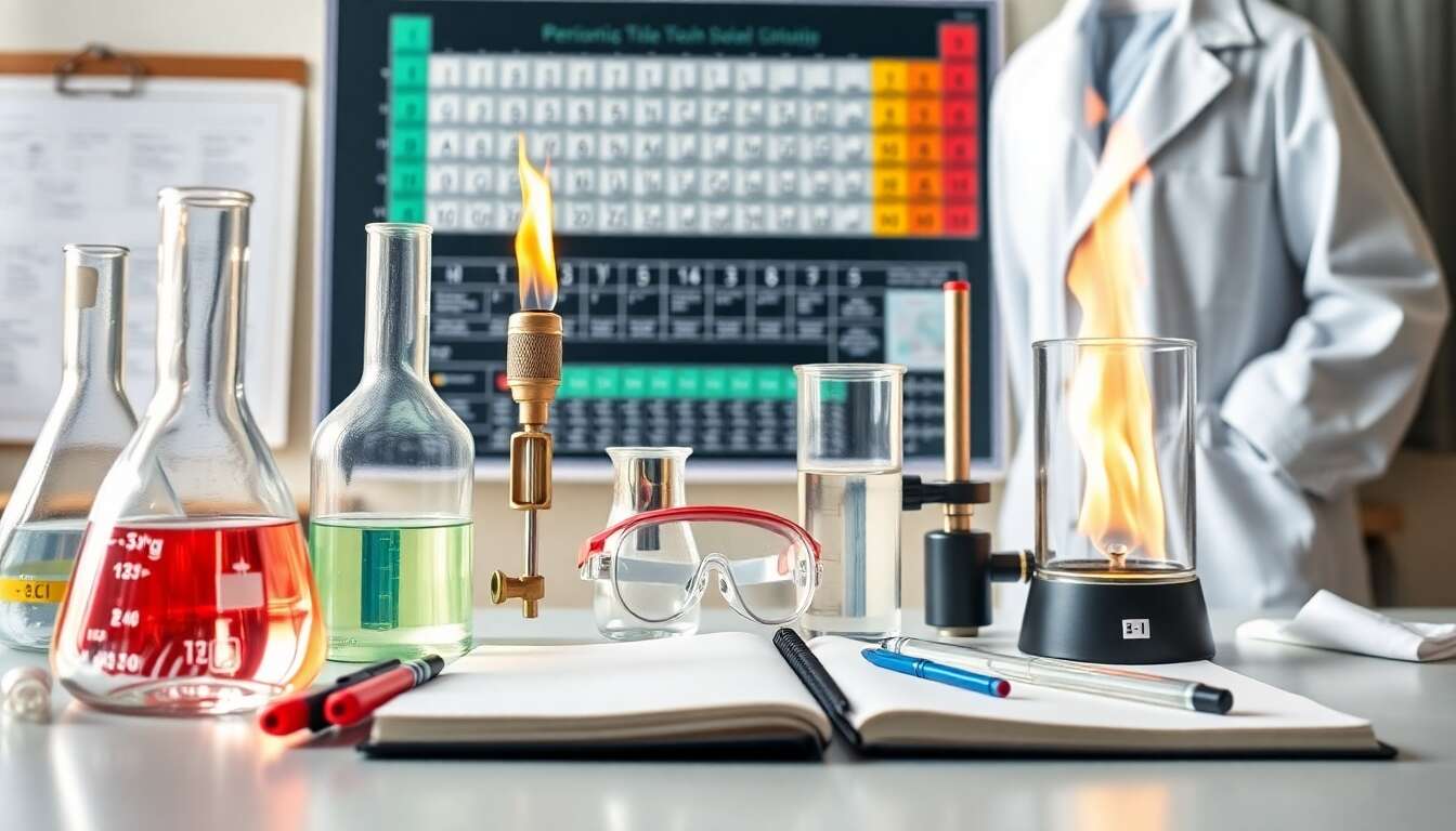 Équipement essentiel pour les étudiants en bac pro chimie