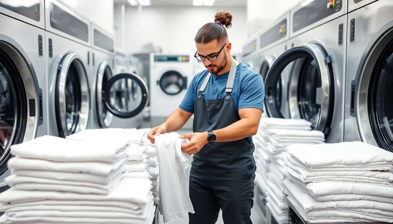 Métiers de la blanchisserie : les débouchés après le bac pro