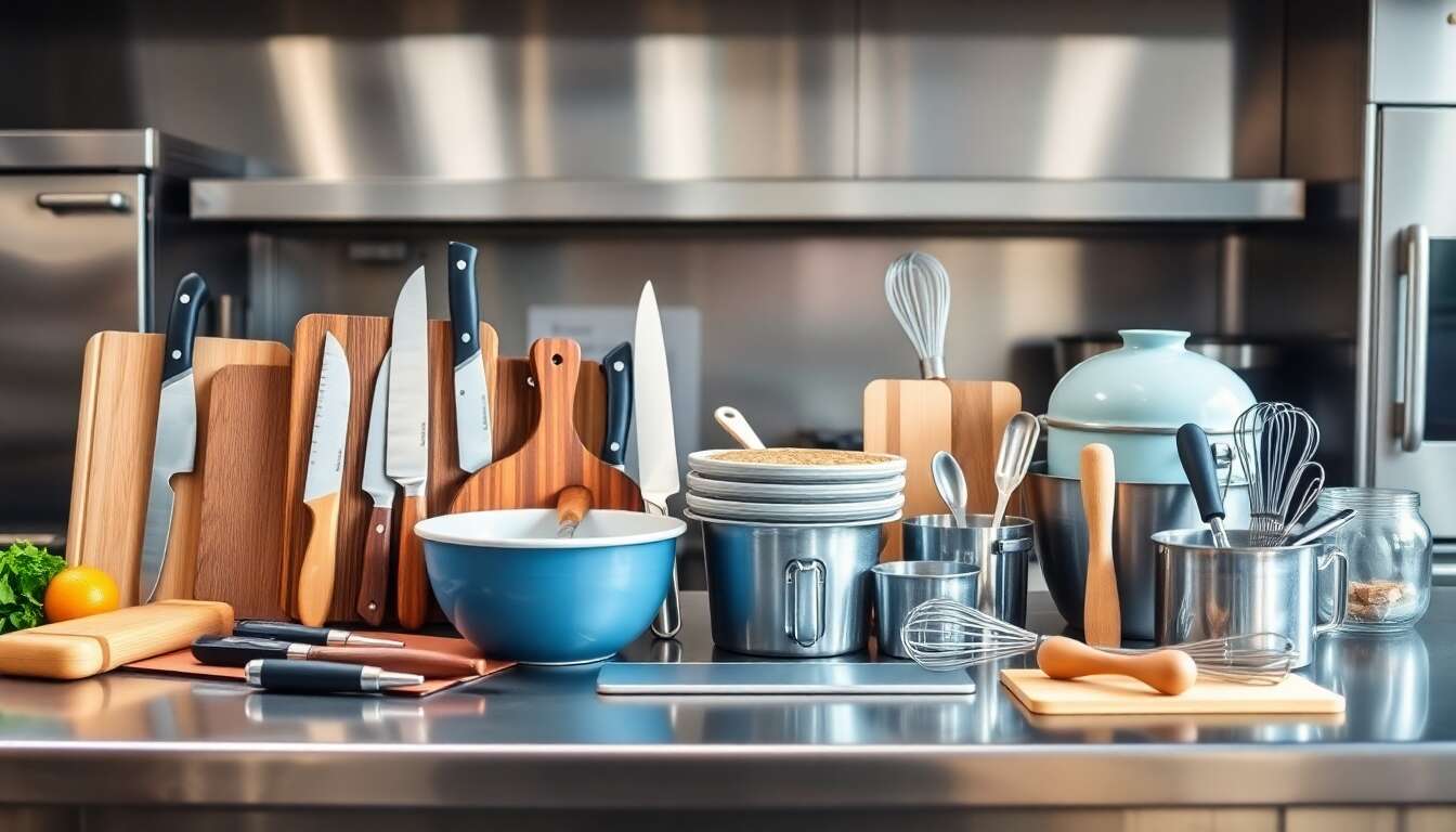 Matériel de cuisine indispensable pour le bac pro cuisine