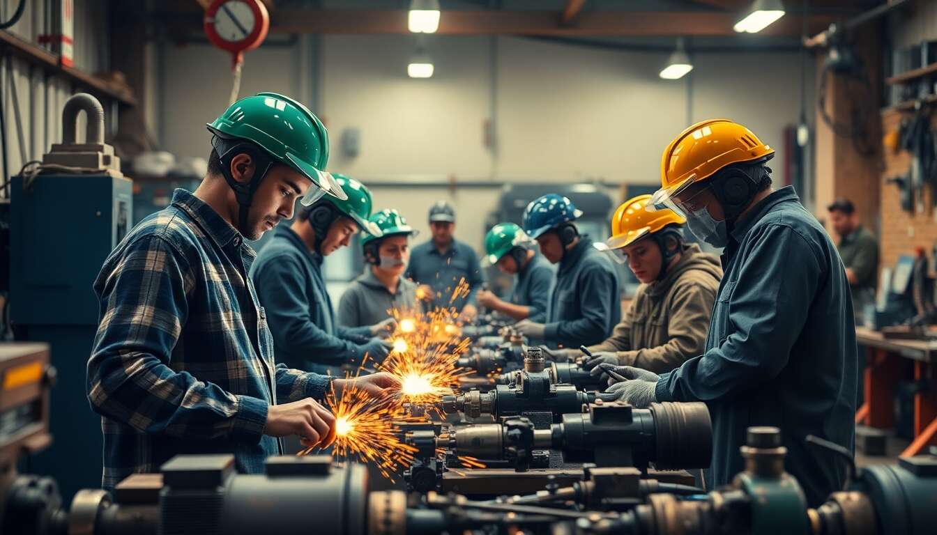 Focus sur la métallurgie : une formation complète au bac pro