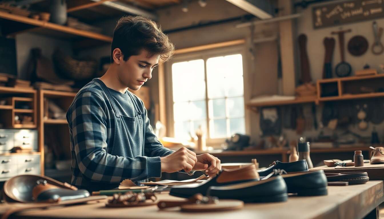 Les étapes clés d'un stage en fabrication de chaussures Les étapes clés d'un stage en fabrication de chaussures