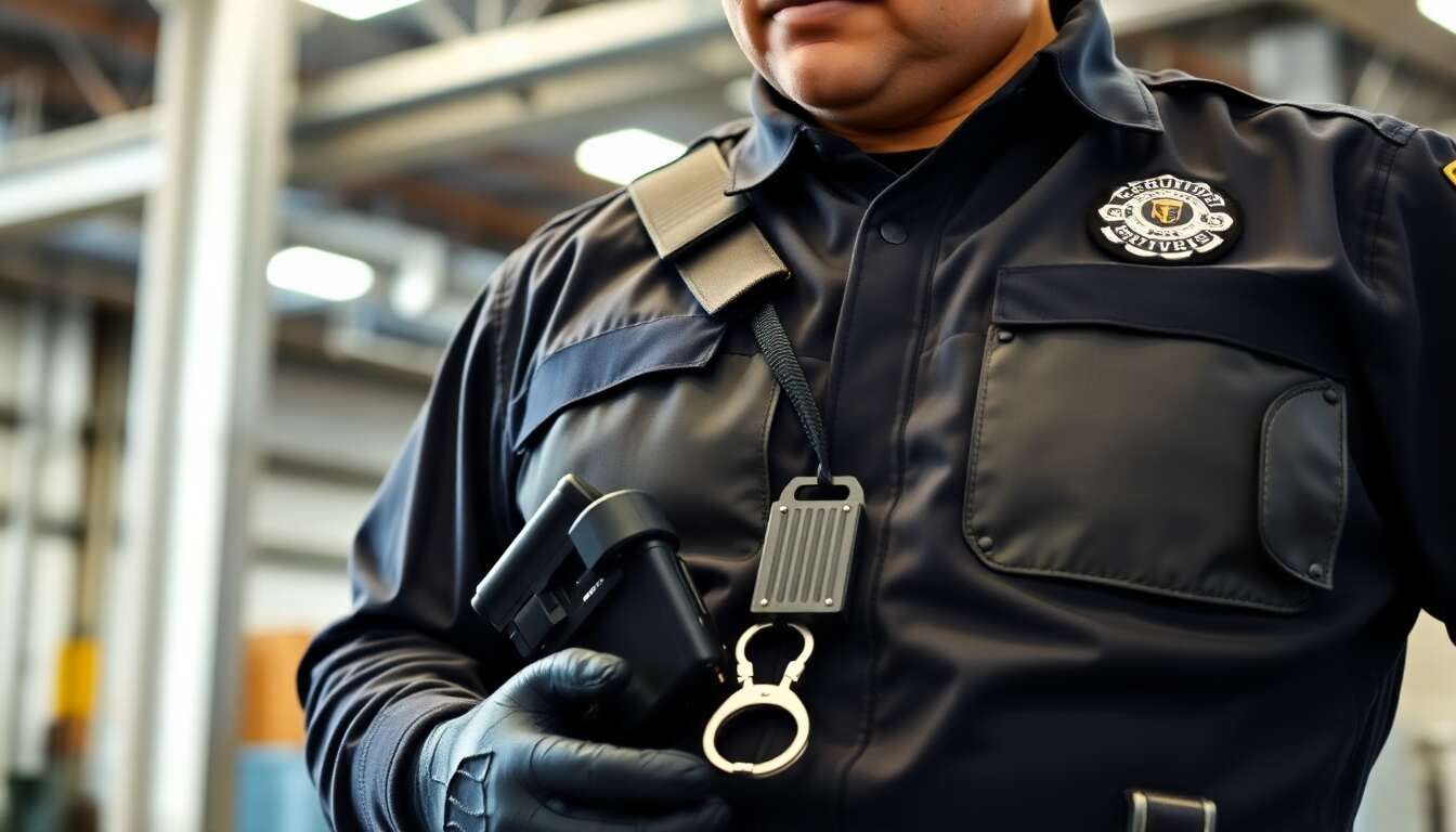 La tenue réglementaire d'un agent de sécurité La tenue réglementaire d'un agent de sécurité