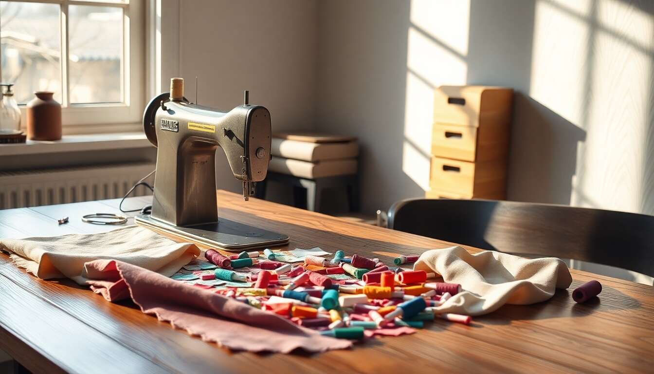 Les indispensables de la machine &agrave; coudre