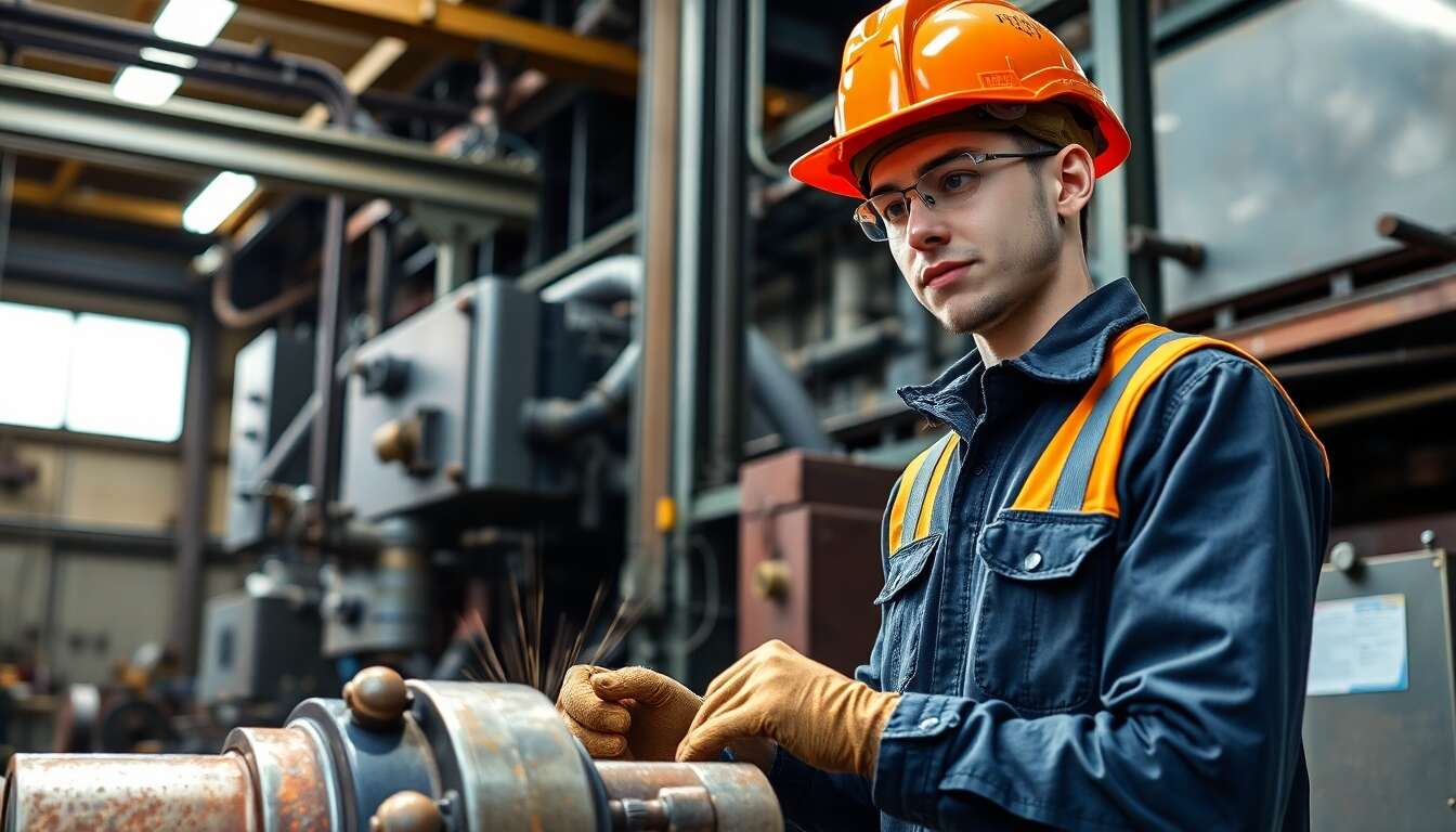 Exemples de m&eacute;tiers accessibles apr&egrave;s une sp&eacute;cialisation en chaudronnerie