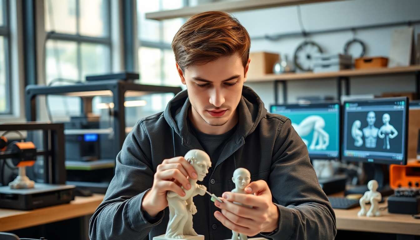 Équipements essentiels pour technicien modeleur en devenir