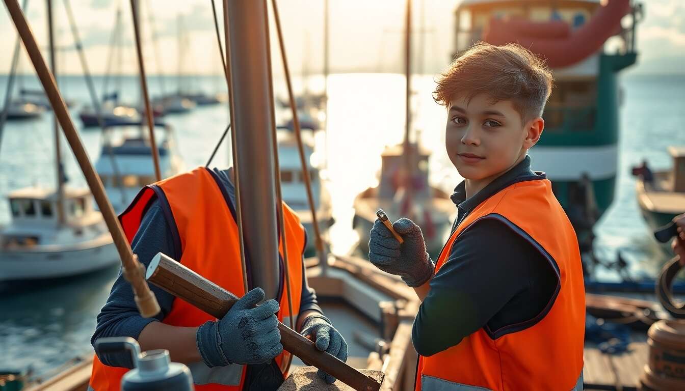 Conseils pour exceller en stages durant le bac pro maintenance nautique