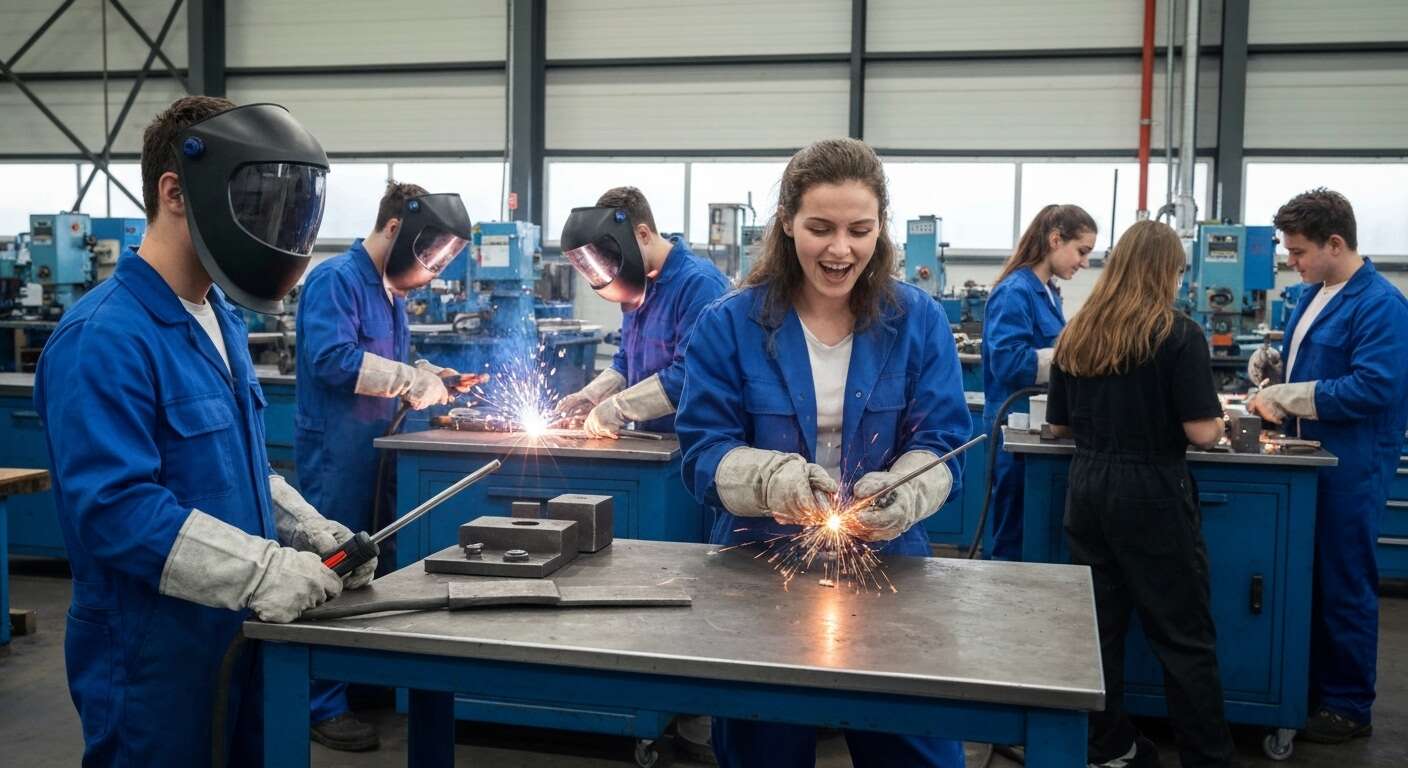 Métiers en vogue dans la métallurgie : orientation bac pro