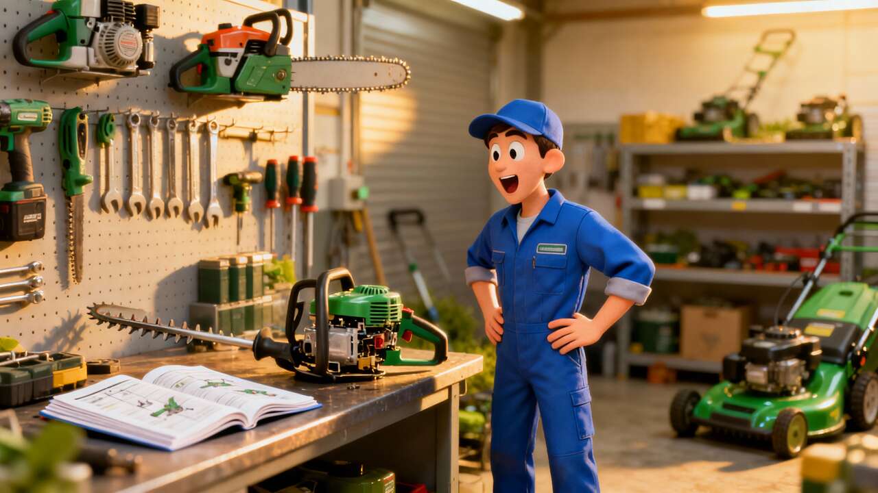 Bac Pro maintenance des matériels option C matériels d'espaces verts : quels sont les équipements nécessaires ?