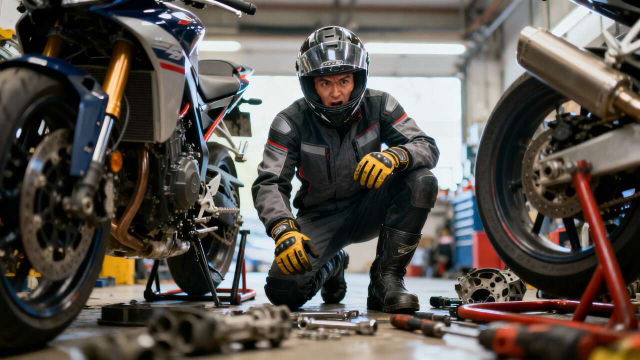 Vêtements de sécurité en maintenance des motocycles : bien s’équiper