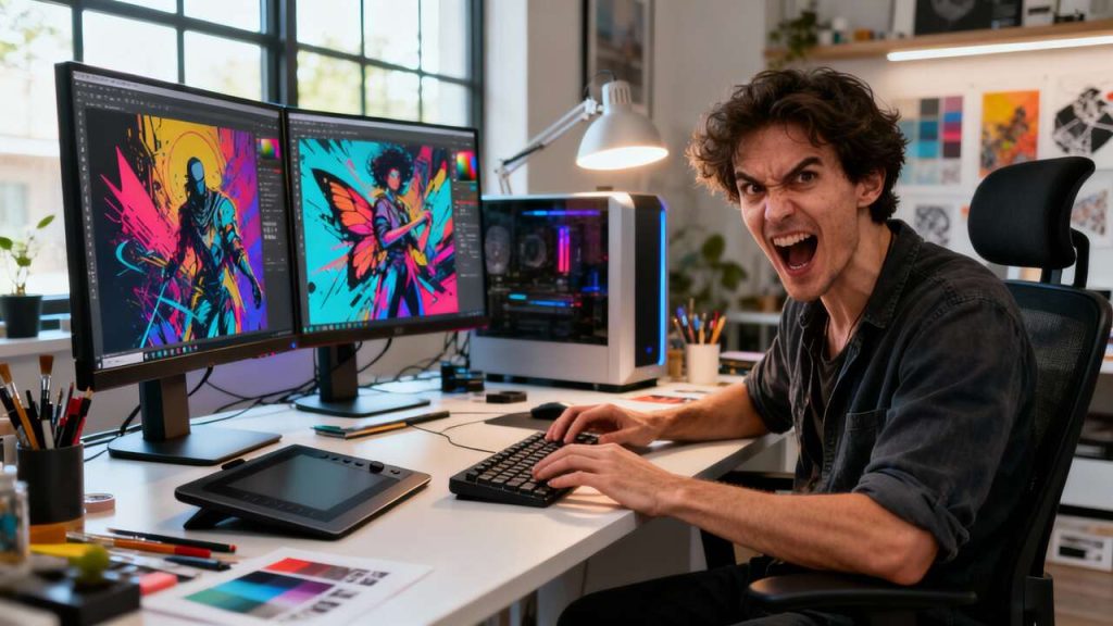 Impact du numérique sur la production graphique