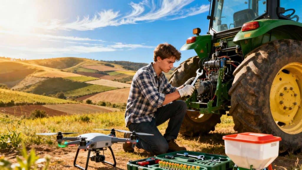 Bac Pro maintenance des matériels option A matériels agricoles : quel matériel utiliser ?