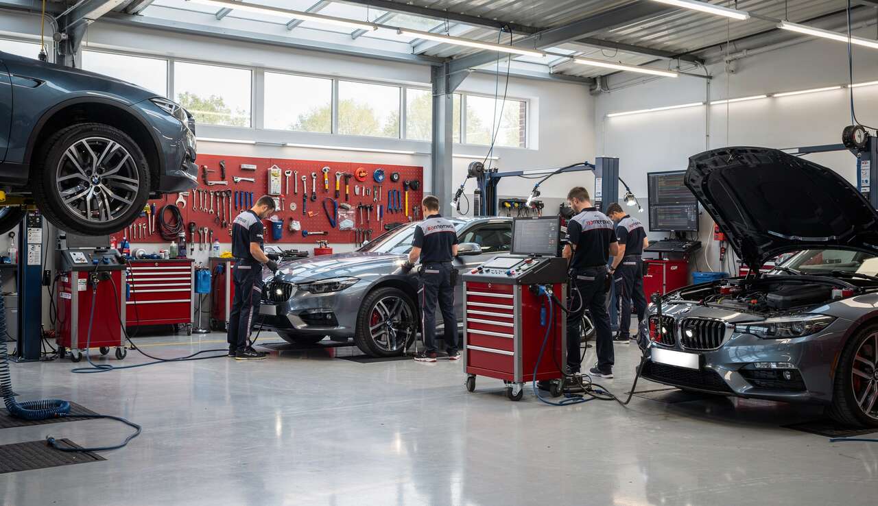Formation pratique : l'atelier du futur carrossier