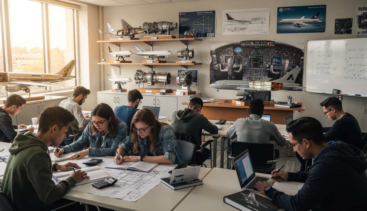 Bac pro aviation : matières et programme détaillés