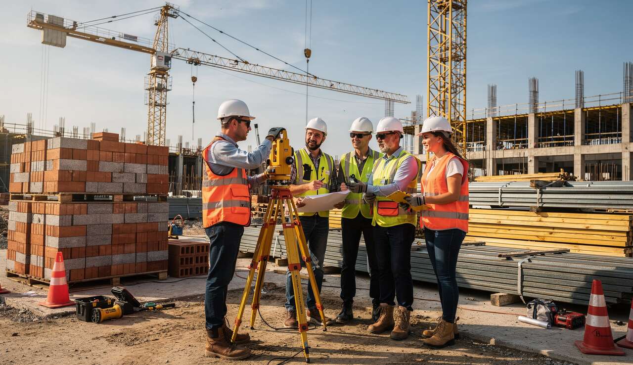 Matériaux de construction : rôles et impacts pour un technicien topographe