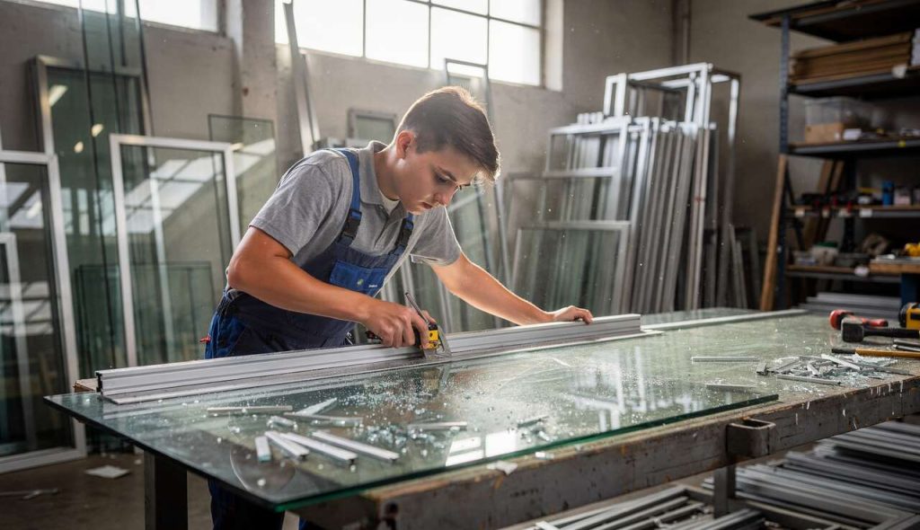 Formation bac pro : découvrir la menuiserie aluminium-verre