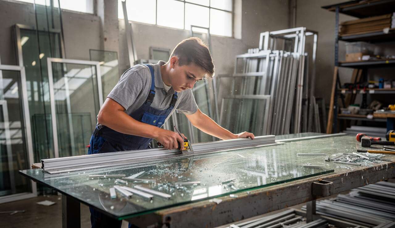 Formation bac pro : découvrir la menuiserie aluminium-verre