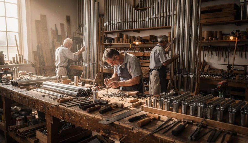 Les indispensables du Bac pro artisanat et métiers d'art - facteur d'orgues option tuyautier