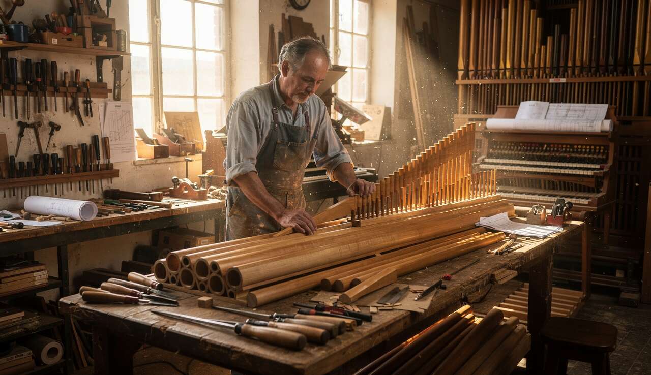 Découverte des métiers d'art : immersion chez un organier