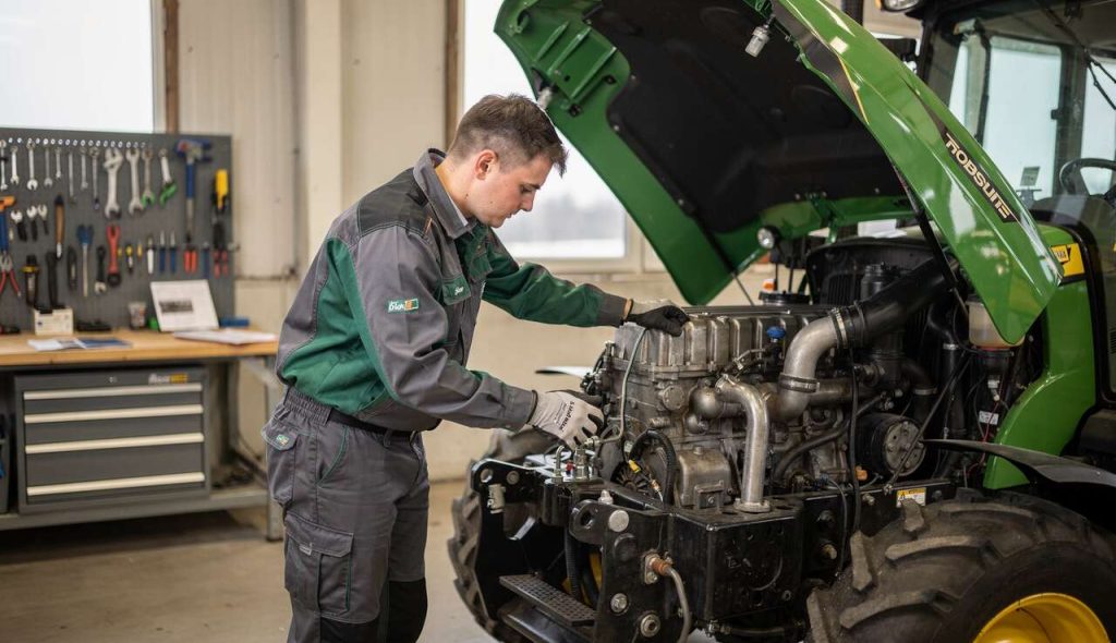 Compétences clés du bac pro maintenance agricole