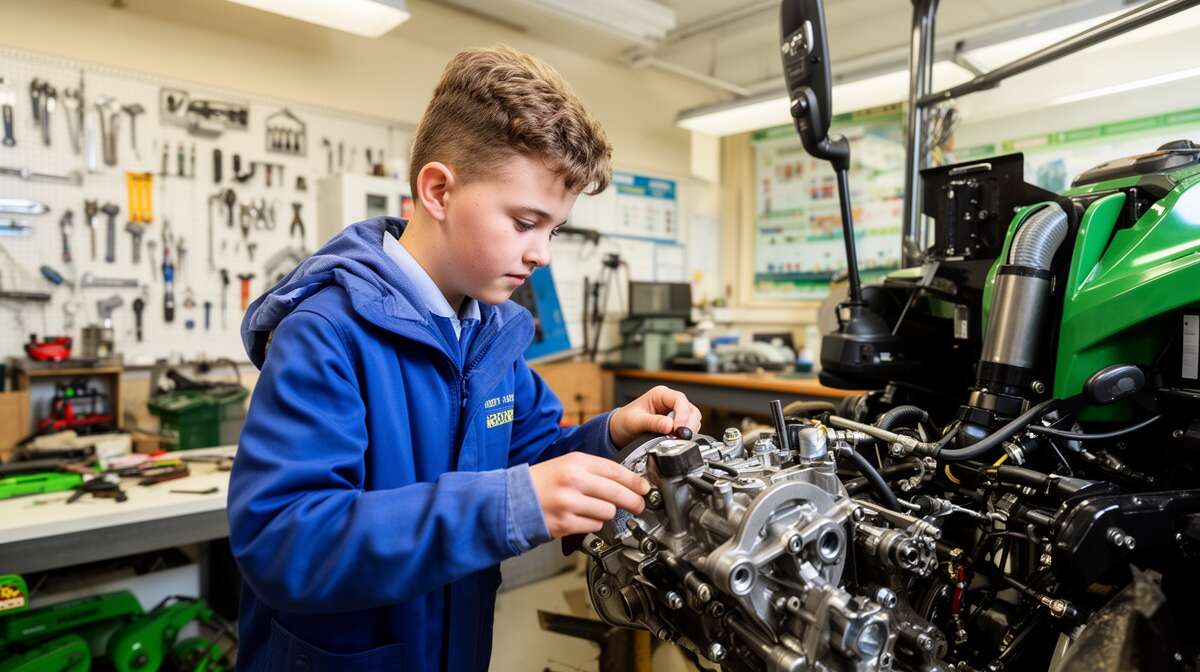 Accompagnement et m&eacute;thodes p&eacute;dagogiques en bac pro maintenance agricole