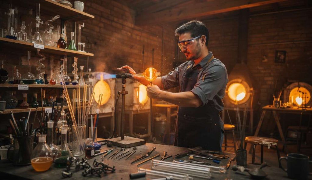 C'est quoi le Baccalauréat Professionnel Artisanat et métiers d'art option verrerie scientifique et technique ?