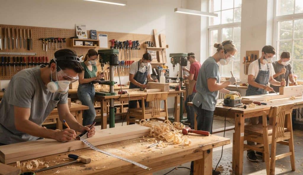 Choisir les meilleures écoles pour un bac pro en menuiserie
