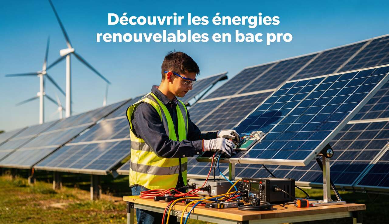 Découvrir les énergies renouvelables en bac pro