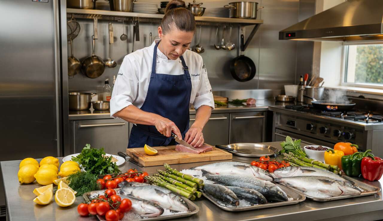 Techniques et recettes : maîtriser la cuisine des poissons Techniques et recettes : maîtriser la cuisine des poissons