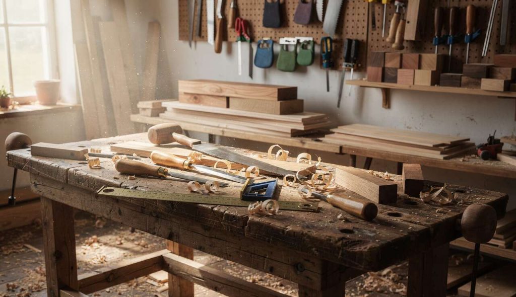 Équipements indispensables pour les futurs menuisiers-agenceurs