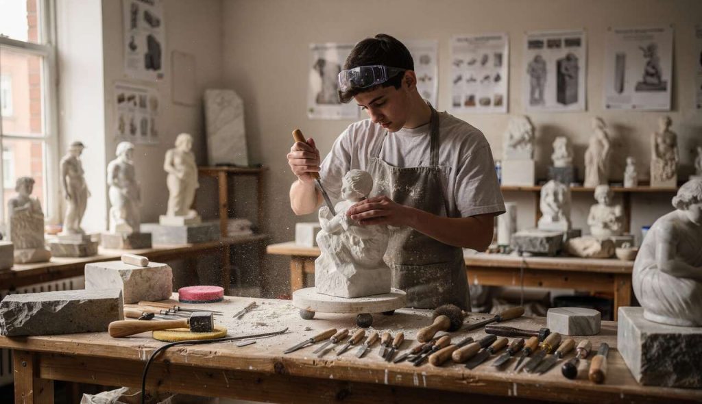 Comment exceller en bac pro métiers et arts de la pierre