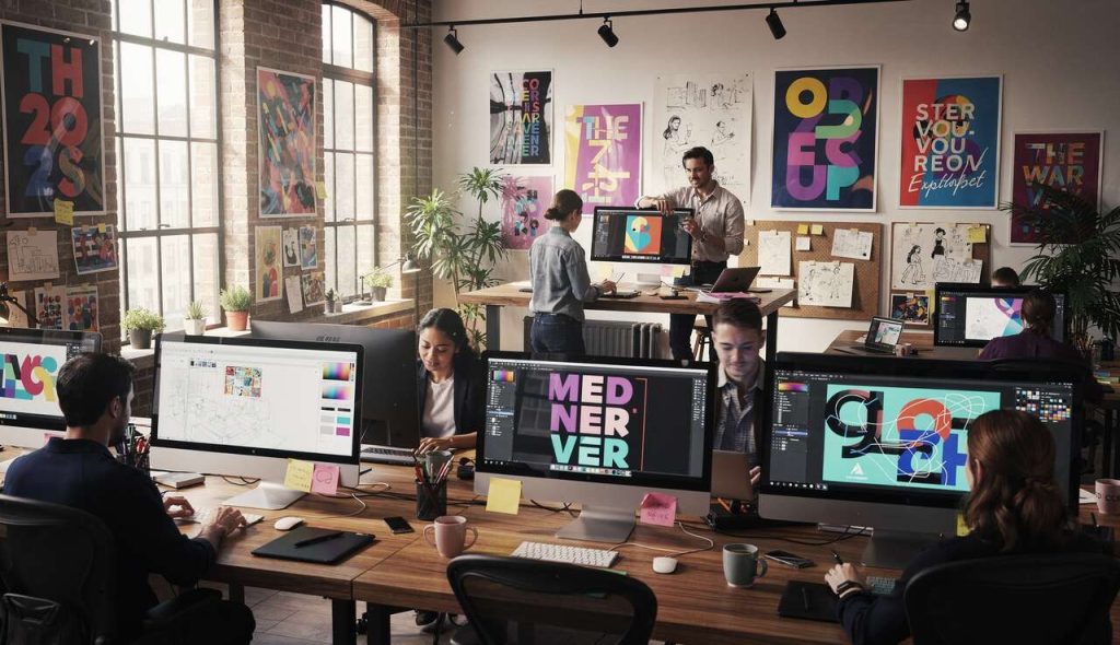 Découvrez les métiers de la production graphique