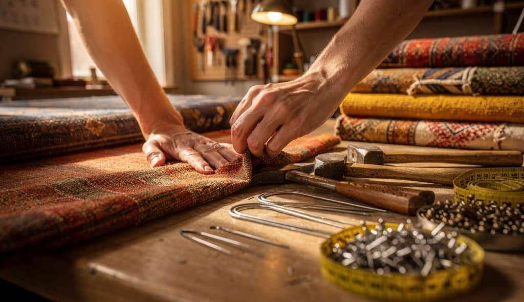 Outils indispensables pour le tapissier en formation