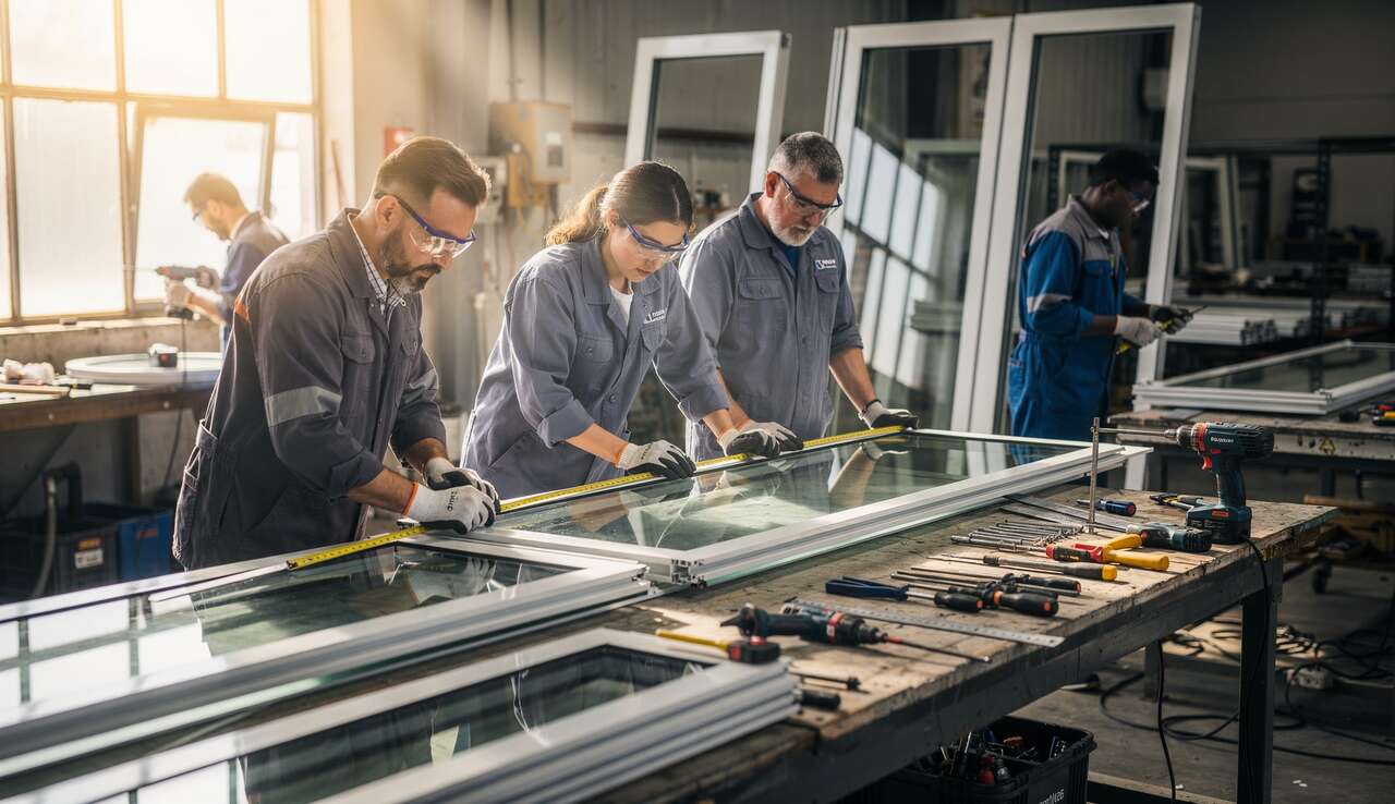 Découvrir les métiers du bâtiment avec le bac pro menuiserie aluminium-verre
