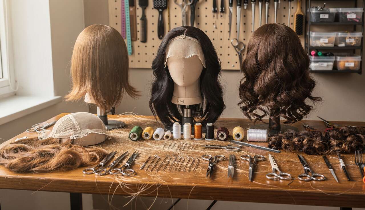 Quels sont les outils clés du bac pro perruquier posticheur ?