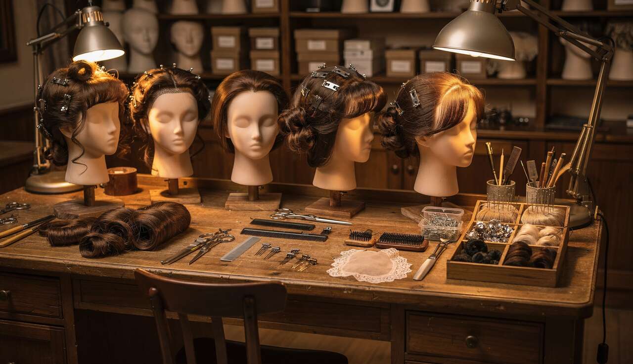 Ma&icirc;trise des postiches et perruques