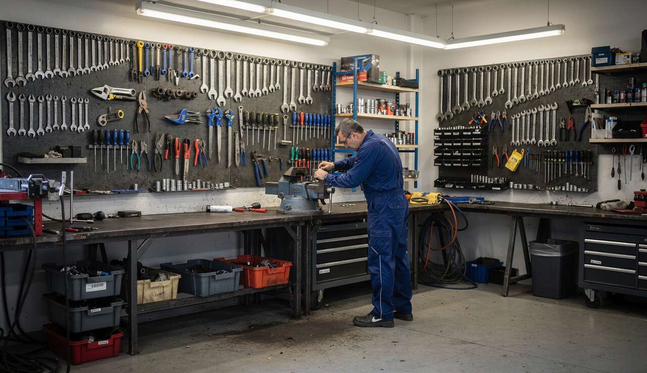 Équipements indispensables pour un atelier de maintenance efficace