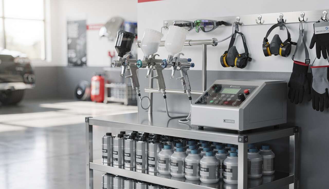 Équipement essentiel du carrossier : guide d'achat