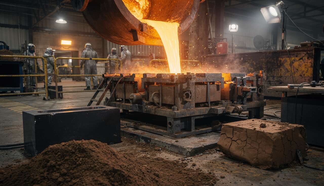 L'importance des mat&eacute;riaux dans le processus de fonderie