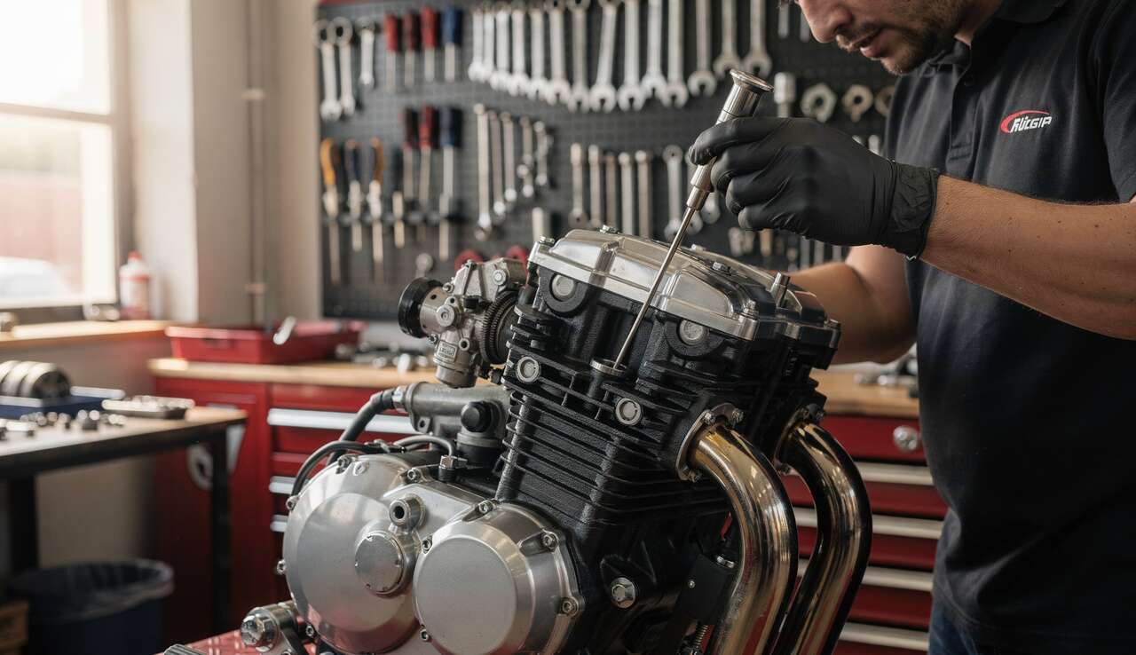 Vérification du moteur et de l'huile Vérification du moteur et de l'huile