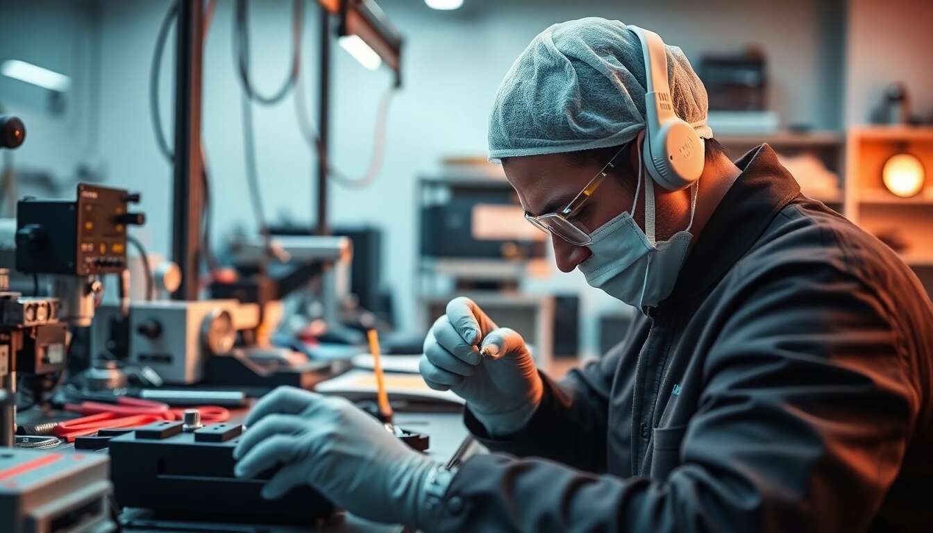 Identifier les secteurs clés : horlogerie, médical, électronique Identifier les secteurs clés : horlogerie, médical, électronique