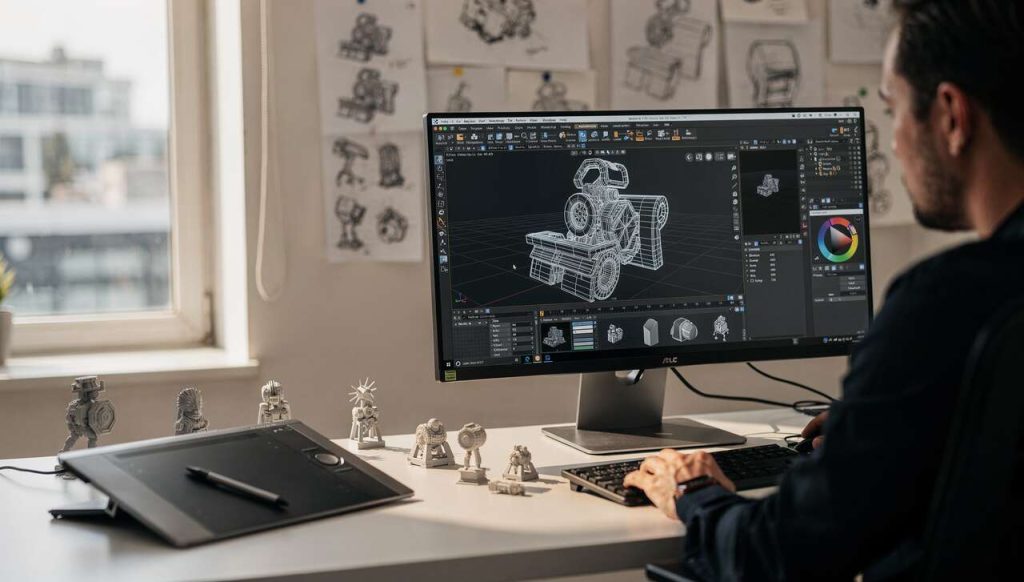 Stages incontournables en modélisation 3D