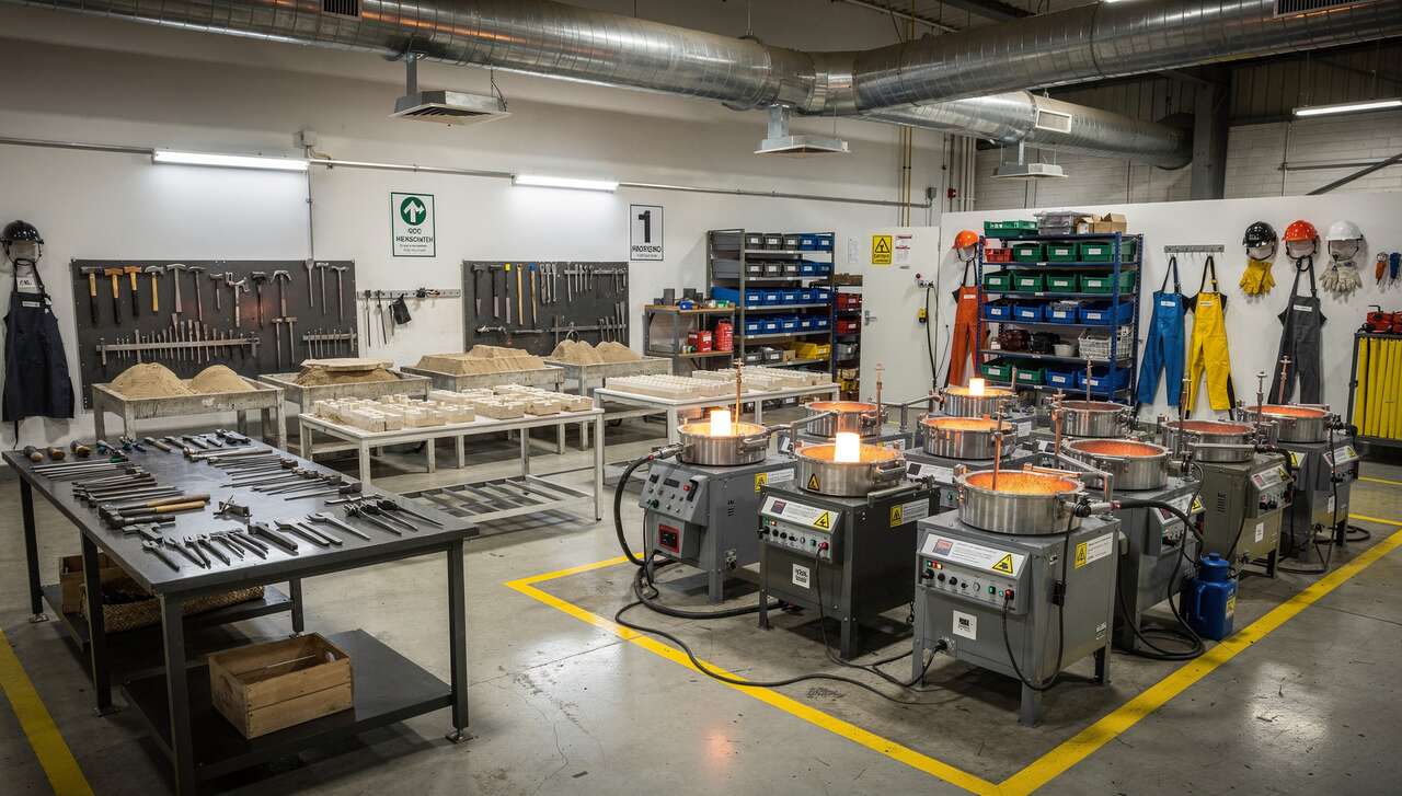 Guide des équipements pour le bac pro fonderie