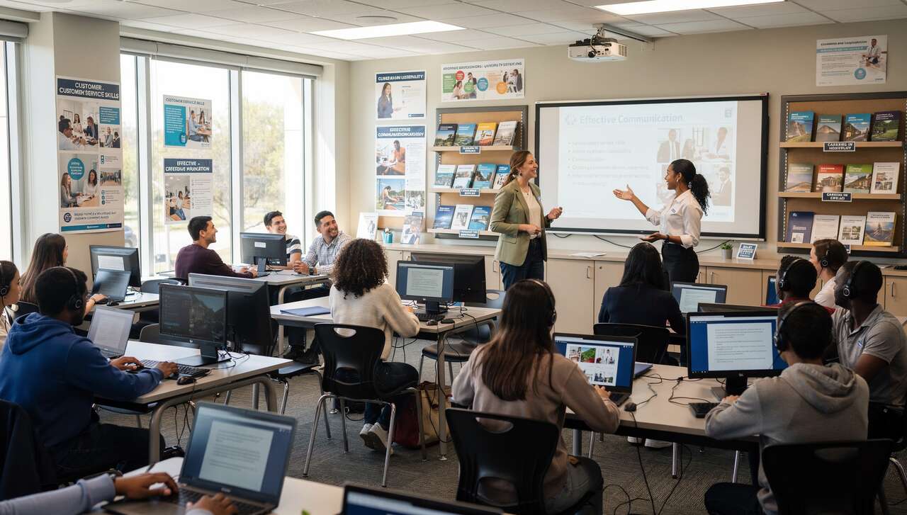 Compétences clés développées en bac pro métiers de l'accueil