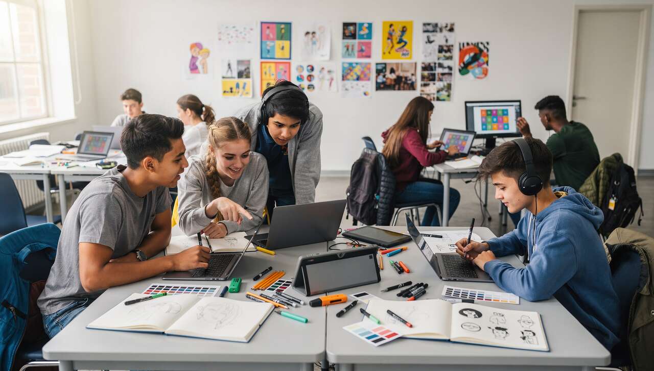 Astuces pour exceller en productions graphiques au lycée