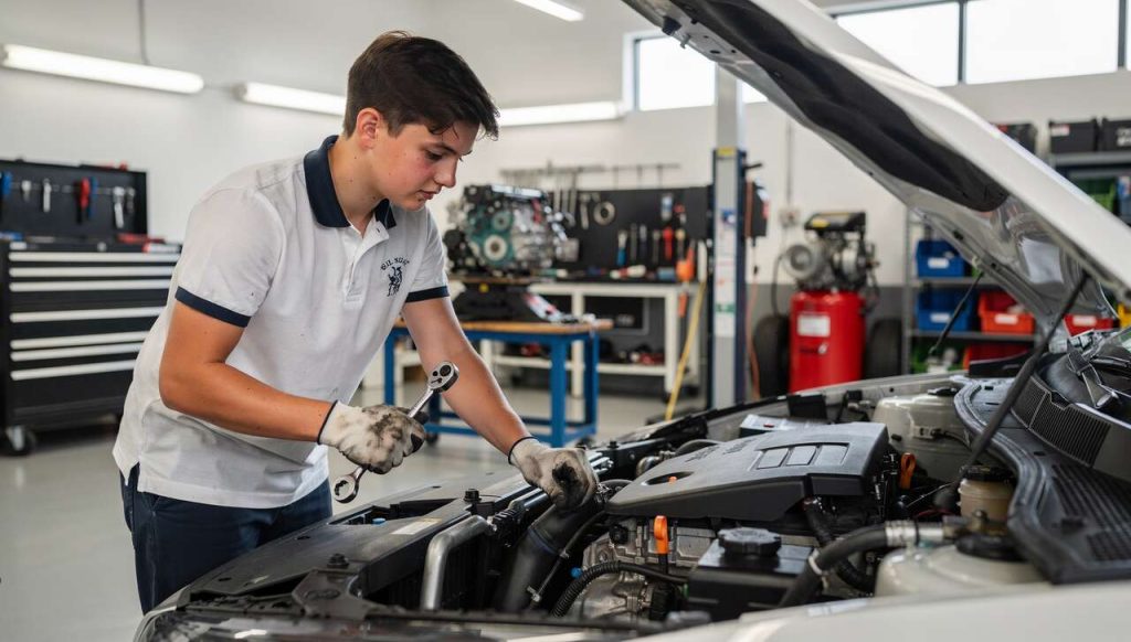 Les compétences clés à développer en bac pro maintenance des véhicules